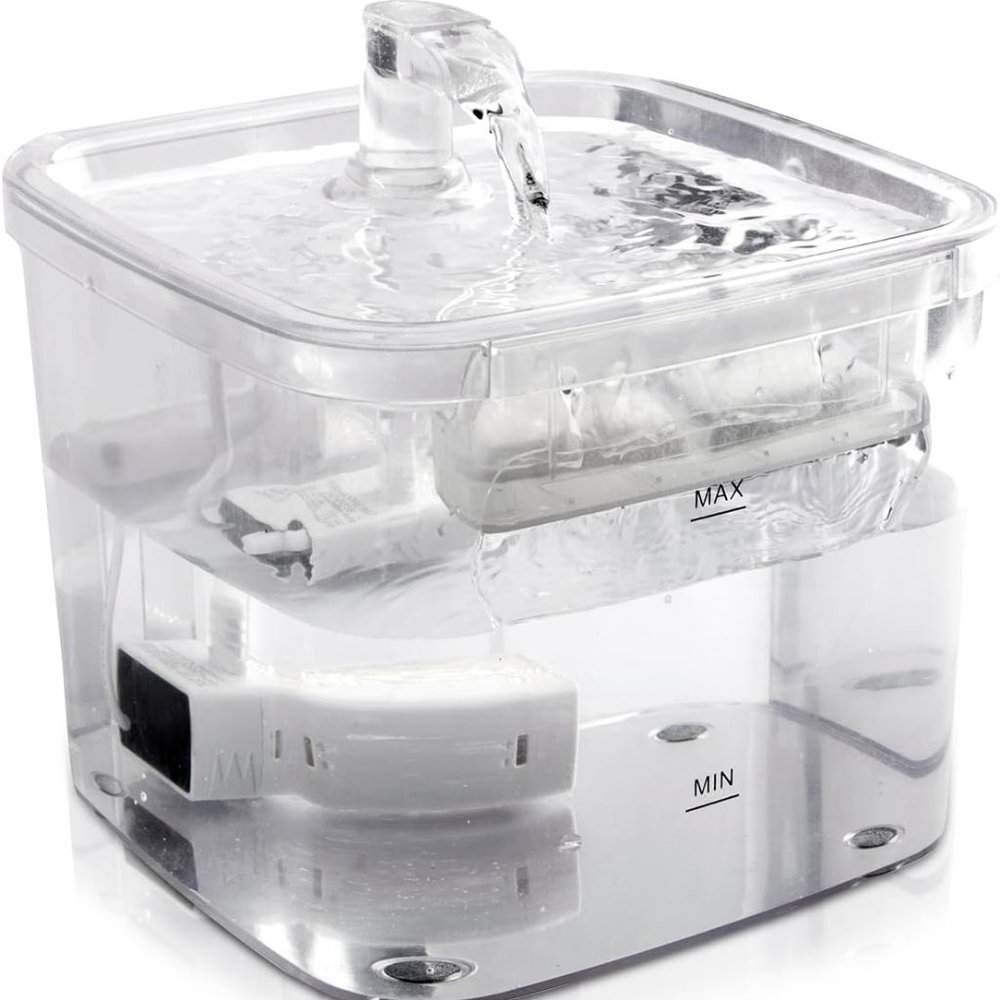 Cat Water Fountain Fountain, 1.5L/50.72oz Automatic Pet Fountain
